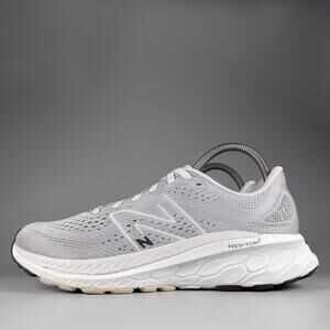 New Balance Fresh Foam 860 V13 Women’s 8 D Wide Gray White Running Shoes Sneaker